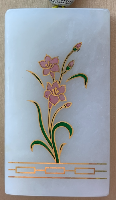 错金珐琅（兰花）
